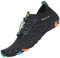SAGUARO Badeschuhe Herren Wasserschuhe Damen Barfuss Schuhe Sport Schwimmschuhe Barfußschuhe Gegen Seeigel Aquaschuhe rutschfest Strandschuhe Leicht Neoprenschuhe Barfussschuhe Schwarz, Gr.39