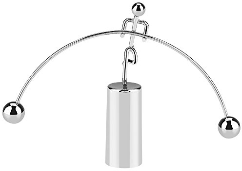 Mini Steel Balance Ball, Balance Physik Spielzeug-Gewichtheber Kinetische Kunst Balance Spielzeug Dekompressionspsychologie Toy-Home Office Schreibtisch Dekoration
