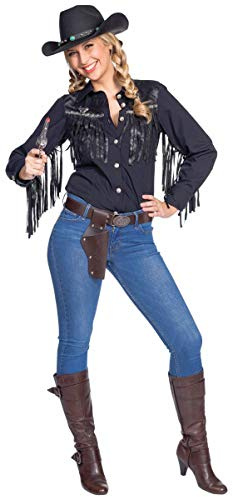 Rubie's Damen Kostüm Westernhemd Karneval Fasching Gr. 42