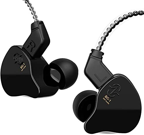 CCZ Melody - Auriculares intraurales con cable, monitor de auriculares híbridos de doble controlador 1BA+1DD, auriculares HiFi, graves profundos, para bateristas, músicos, cantante, pop, folk, ACG