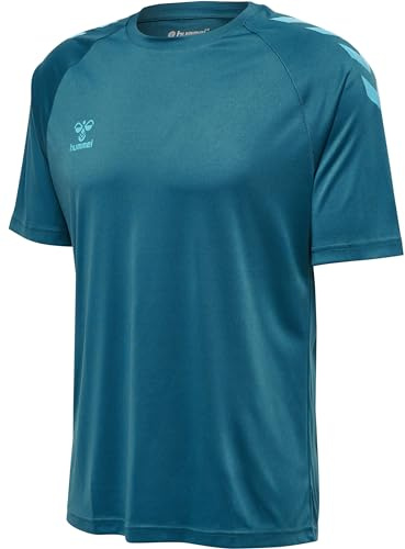 hmlCORE XK CORE Poly T-Shirt S/S, Blue Coral, S