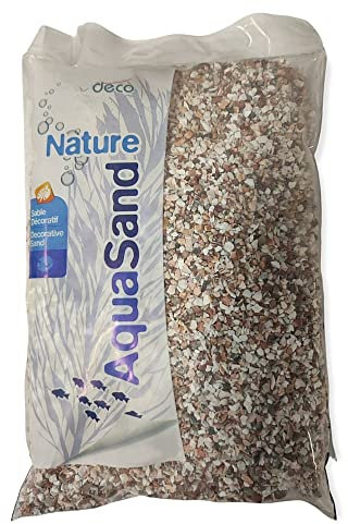 animallparadise - Sol décoratif 1,6-3 mm Naturel cristobalite Rose AquaSand 0.8 kg pour Aquarium