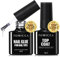TOMICCA Gel Nail Glue Set, 8 in 1 and No Wipe Top Coat Kit for Acrylic Nails, Super Strong Brush On False Nails Polish, UV/LED Lamp Cure Required, 8.0 millilitre