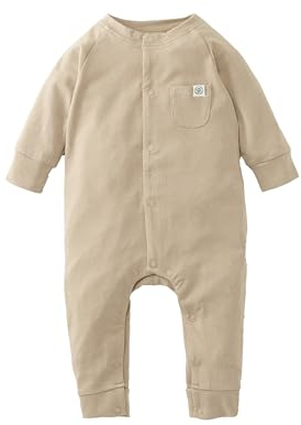 Cloby CBY-UVS1-SB Overall/Strampler mit UV-Schutz (UPF 50+) Sandy Beach beige (Gr. 50/56)