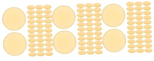 Abaodam 300 Stk Bingo-Chips jetons subtract Durchscheinende Chips kartenspielen Gruppieren add Partyzubehör Bingochips für Bingospiele leer Spielwährung Partybedarf Poker Münzen zählen Abs