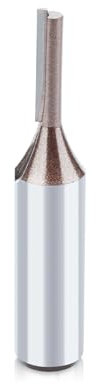 WOBLLMX Fresa de enrasado de 12 mm, diámetro de 3 mm, longitud de trabajo de 13 mm, hoja de metal duro, manejable, duradera y afilada para trabajar la madera, bricolaje en casa