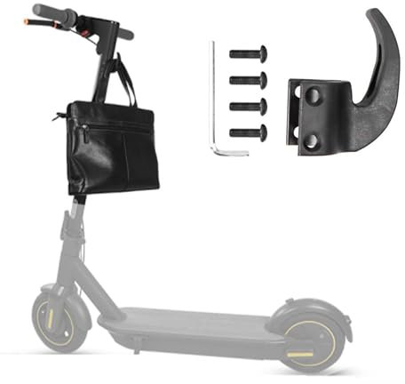 Gancio per Monopattino, Gancio Anteriore per Scooter, Gancio per Borsa Di Stoccaggio - Accessori Monopattino Elettrico, Gancio per Trasporto in Plastica Accessori, Ganci Anteriori per Accessori