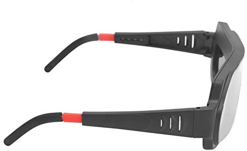 ZJchao Automatische Verdunkelungs-Schweißbrille für Schweißerschutz YZ05 Beim Elektroschweißen, Augenschutzwerkzeuge mit Umfassendem Schutz, Verwendet für Elektroschweißen,