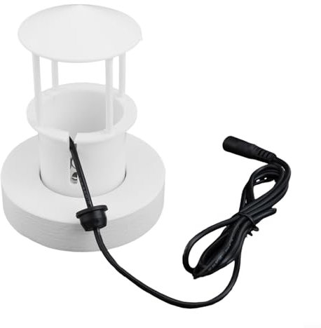 Mini nebulizador para hacer niebla, juego de nebulizador de luz de Halloween, con 12 luces LED, nebulizador de máquina de niebla LED, para estanques, jardines de rocas, acuarios, jarrones