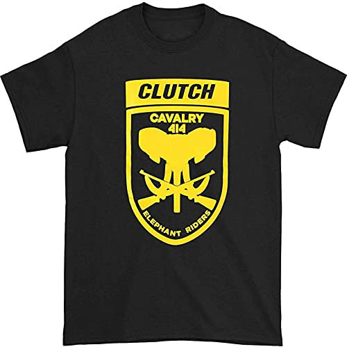 Clutch Men's Elephant Riders T-Shirt Black S