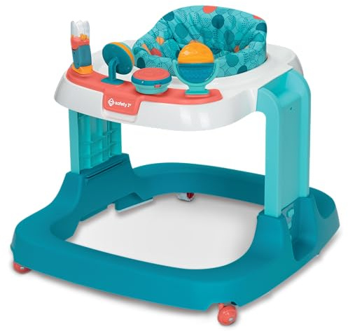 Safety 1st Ready, Set, Walk! DX Developmental Walker, Spotlight Teal