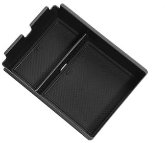 YBFYTUSE Consola Central Caja Caja De Almacenamiento para El Reposabrazos Consola Central Bandeja Central Organizador Accesorios para Kia para Sportage NQ5 2022+ Reposabrazos Organizador(Black)
