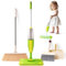Yeeammk Kids Cleaning Toy Set Age 3+ with Spray Mop & Kids Broom Dustpan Set for Toddlers Montessori Toys Pretend Play Learning Gift for Boys Girls