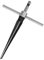 T-Griff Kegelreibahle, T-Griff, abnehmbare, konische Reibahle mit 1/4-Zoll-Schaft 3-13 mm &