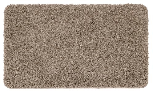 My Rug Fleck Mocha 60x100cm - Non slip, Shaggy Pile Doormat - Perfect for Hallway, Kitchen, Doorways, Utility