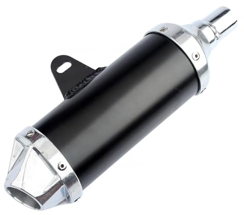 Pot d’échappement Moto Silencieux d'échappement Universel 28 mm pour Moto, Quad,pour KXL, BBR, TTR, 50cc, 110cc, 125cc, 140cc, 150cc, 250cc, Pit Dirt Bike
