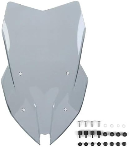Windschutzscheiben Motorrad-Windschutzscheibe Für F900XR 2020–2024 Sport-Touring-Windschutzscheibe, Windabweiser, Spoiler, Kantenschutz Spoiler(Titan)