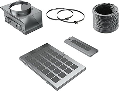 Bosch DWZ0AK0S0 Zubehör für Dunstabzüge, Starterset regenerierbar für Umluftbetrieb, Made in Germany