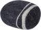 myfelt Hugo - Filz Kieselstein, Meditationskissen, Yogakissen, Dekokissen dunkelgrau rund - Größe M