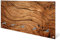 banjado® Wandgarderobe aus Echtglas/Design Garderobe 80x40x6 cm groß/Flurgarderobe mit 5 Haken/Magnetisches Garderobenpaneel Motiv Trockenes Holz