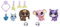 LPs Lucky Pets Geluksbrenger - LPs Lucky Pets Multipack - E7258