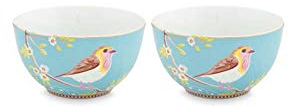 Pip Studio Early Bird Blau Bowl Set2 15 cm