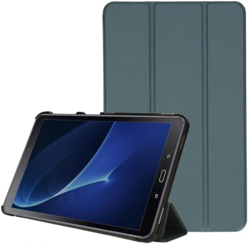 imoshion Tablet Hülle - Passend für Samsung Galaxy Tab A 10.1 (2016) - Trifold Klapphülle - Dunkelgrün