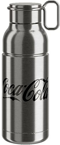 Elite Borraccia Coca-Cola Biodegradabile Argento, 650 ml