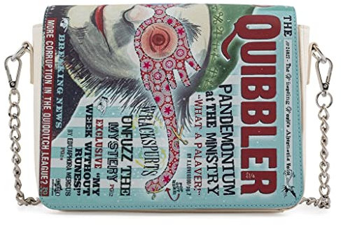 Loungefly 196576 Umhängetasche Harry Potter Quibbler, Mehrfarbig, 671803379923