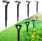 Lampe Solaire Extérieur Jardin Lumière Solaire Exterieur Étanche IP65 Eclairage Spot Solaire Exterieur LED Sécurité Sans Fil Fonctionne Jusqu'à 120 Heures avec Détecteur de Mouvement [4 Pack]