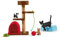 schleich FARM WORLD 42501 Bauernhof Spielzeit für Niedliche Kätzchen Tiere Set - 9-Teiliges Realistisches Mama- und Baby-Katzen-Set, Bauernhof Spielzeug für Kinder ab 3 Jahren