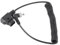 Câble Coudé Prise D-TAP vers Port CC, Câble D'alimentation du Moniteur CC, Fil D'alimentation à Ressort Noir en Plastique avec Verrou, pour Moniteur/lumière D'appoint CC (longueur du Fil à Ressort 40‑