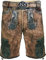 Edelnice Trachtenmode hochwertige Kurze Trachtenlederhose aus Ziegenleder Florian Gr. 48