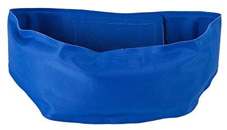 Sundaylike life Pad-Prävention EIS Hitzschlag Sommer Eiskühlung Haustierschal (100 ml) Tasche und Haustierzubehör Hundeklo Mit Echtem Rasen (Blue-A, S)