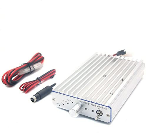 Mengmen 45W MX-P50M HF LeistungsverstäRker für FT-817 ICOM IC-703 Elecraft KX3 QRP FT-818 G90 G90S G1M X5105, silber