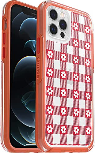 OtterBox Symmetry Series Case for iPhone 12 & iPhone 12 PRO (ONLY) Non-Retail Packaging - (Picnic Daisy)