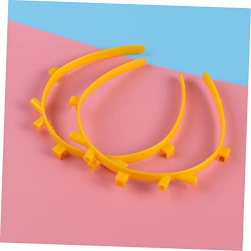 Toyvian 30st Glow in The Dark Partybevorzugung Blinkendes Stirnband Fluoreszierendes Stirnband Leuchtendes Stirnband Geführte Haarspangen Leuchtendes Zubehör Geschenkfüller Led Produkt