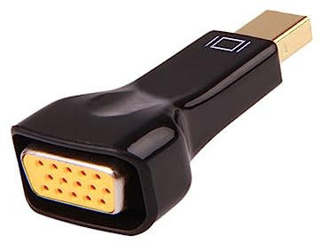 suckoo Mini Displayport to vga Adapter Converter Compatible PC Host Laptop Mac Graphics Card Mini DP to VGA TV Monitor Projector Cable 1920@1080P