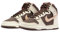 Nike High Retro SE Sneakers Homme - 42, Marron, crème, Orange, Rouge, 42 EU