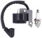 Zündspule Zündkerze Motor Zündmodul Zündung Spule Modul Zündspulenmodul Ersatz für Dolmar Kettensäge PS 34 PS34 PS45 PS 45 PS 41 PS41 PS36 PS 36 Motorsäge
