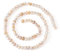 FASHEWELRY 1 filo di perle naturali a forma di patata coltivate d'acqua dolce perle distanziatore per artigianato fai da te gioielli bracciali collane