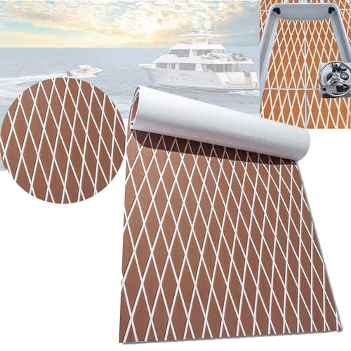 Bootsdeck-Bodenbelag, EVA-Schaum-Bootsbelag, EVA-Schaum-Bodenbelag, EVA-Schaum-Boots-Bodenbelag, Yacht-Bodenbelag, Bootsbodenbelag EVA-Schaum-Bootsdeck-Marinematte, rutschfest, Meeresdeck-Bootsboden