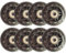 NBTRXWAFR 82A Inline Skate Rollen Mit Kugellagern 72MM, Gepäckrollen, Möbelrollen Ersatz Für Rollschuh Rollenersatz, 8Er Pack