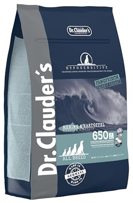 Dr.Clauder's Trockenfutter für Hunde, Hyposensitive, verschiedene Geschmacksrichtungen und Formate (3,5 kg, Hering und Kartoffel)