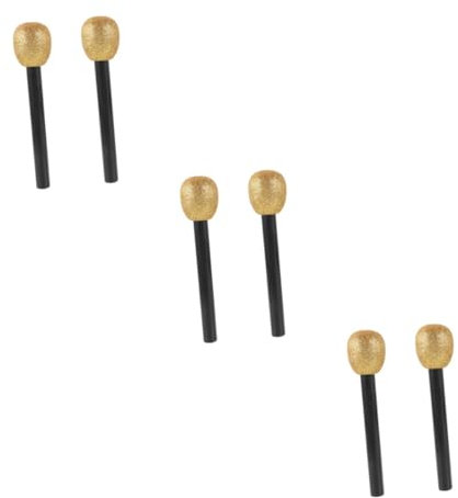 Alasum Sets Toy Microphone for Boys and Girls Pretend Play Microphone Set Stand for Dance Party Pcs