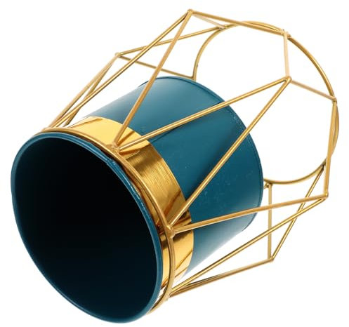 BEBEMOKO Pot De Fleurs Inoxydable Nordic Jardinière Élégante pour Plantes Vertes Idéale pour Salon Et Bureau Modèle Style Minimaliste Et Créatif