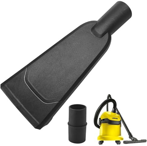 ZMDMAH Set di ugelli universali per auto, con diametro di 35 mm, per aspirapolvere Kärcher aspirapolvere a secco, accessorio di ricambio compatibile con aspirapolvere a secco WD e KWD, colore nero