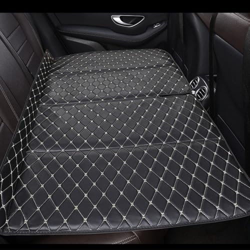 NFAHBAQA Nicht Aufblasbare Auto Matratze für Caddy Maxi Life 2010-2015, Tragbare Rücksitz-Matratze Faltbare Camping Verlängerung Schlafbett Zubehör,E-135 * 80CM