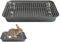 Eventerde Bac à litière pour lapins - Grande toilette avec grille - Pour petits animaux - Amovible - En acier inoxydable - Protection contre les morsures et le renversement