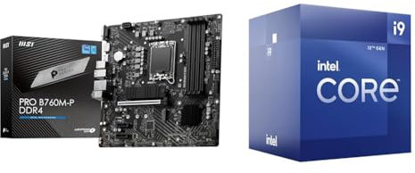 MSI PRO B760M-P DDR4 Motherboard + Intel® Core™ i9-12900K Desktop Processor 16